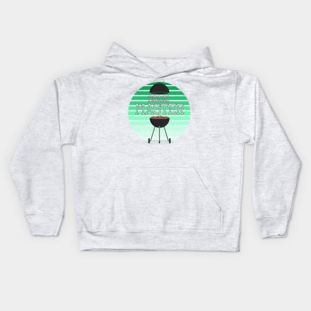 Braai Master Kids Hoodie by Arend Studios